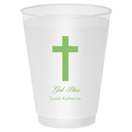 Simple Cross Shatterproof Cups